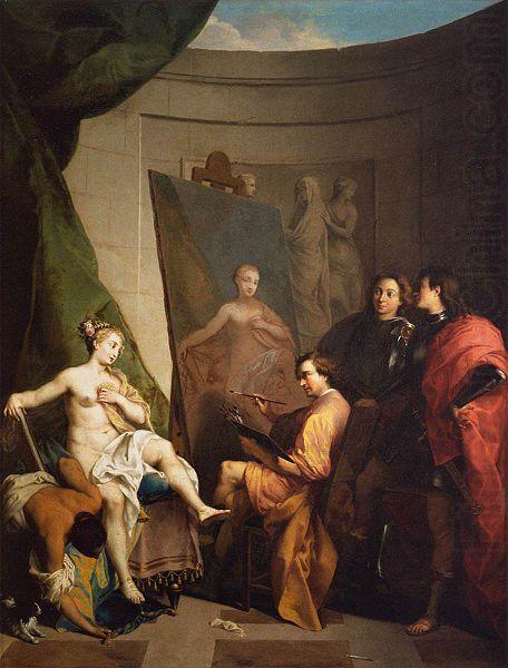 Apelles Painting Campaspe, Nicolas Vleughels